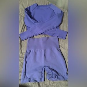 Purple Halara Workout Set